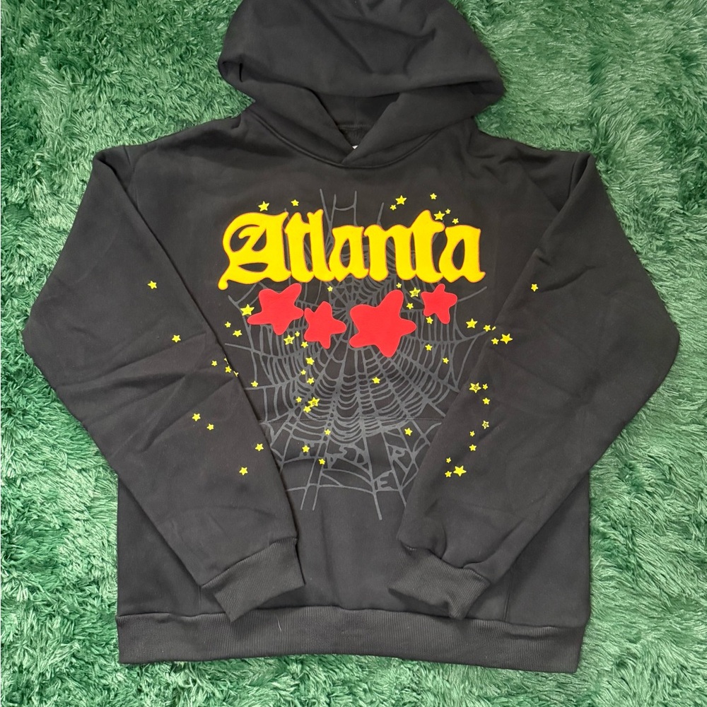 Atlanta Graphic Men's Sweater - Black
